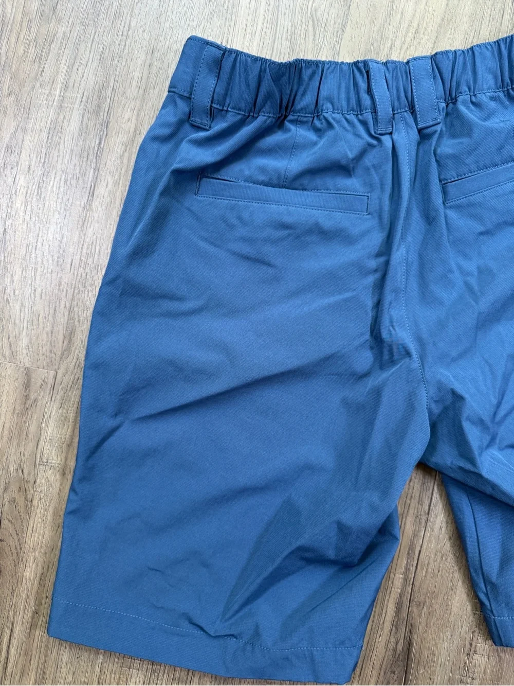 Banana Republic Men's Blue Stretch Shorts Elastic Waist 30